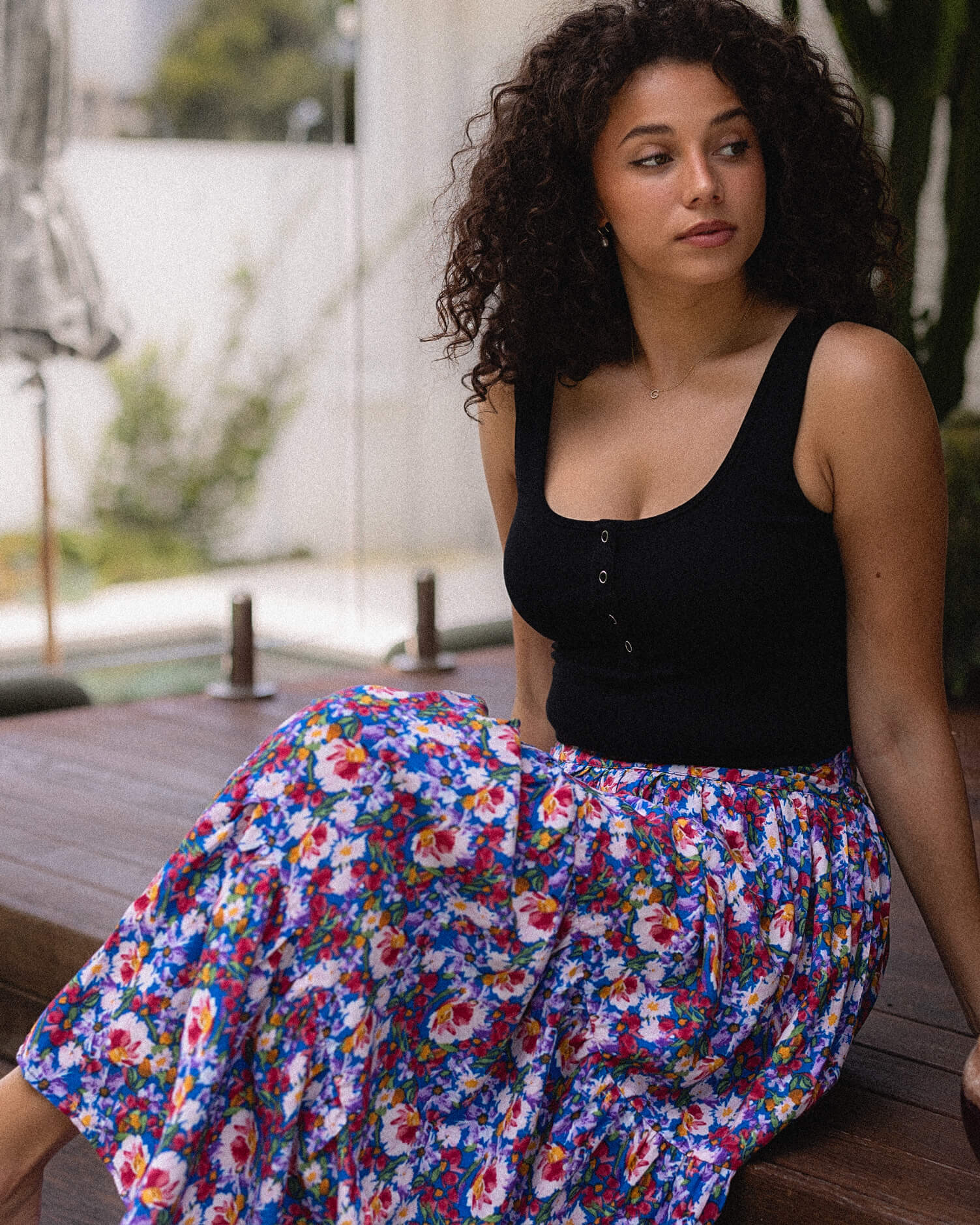 Susie Singlet - Black - Image 9